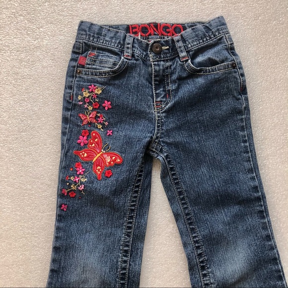 Bongo Girls Embroidered Jeans Size 5 - Picture 7 of 9